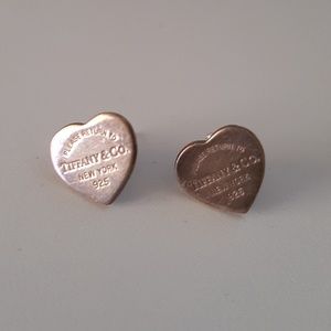 TIFFANY & CO. HEART SHAPED EARRINGS